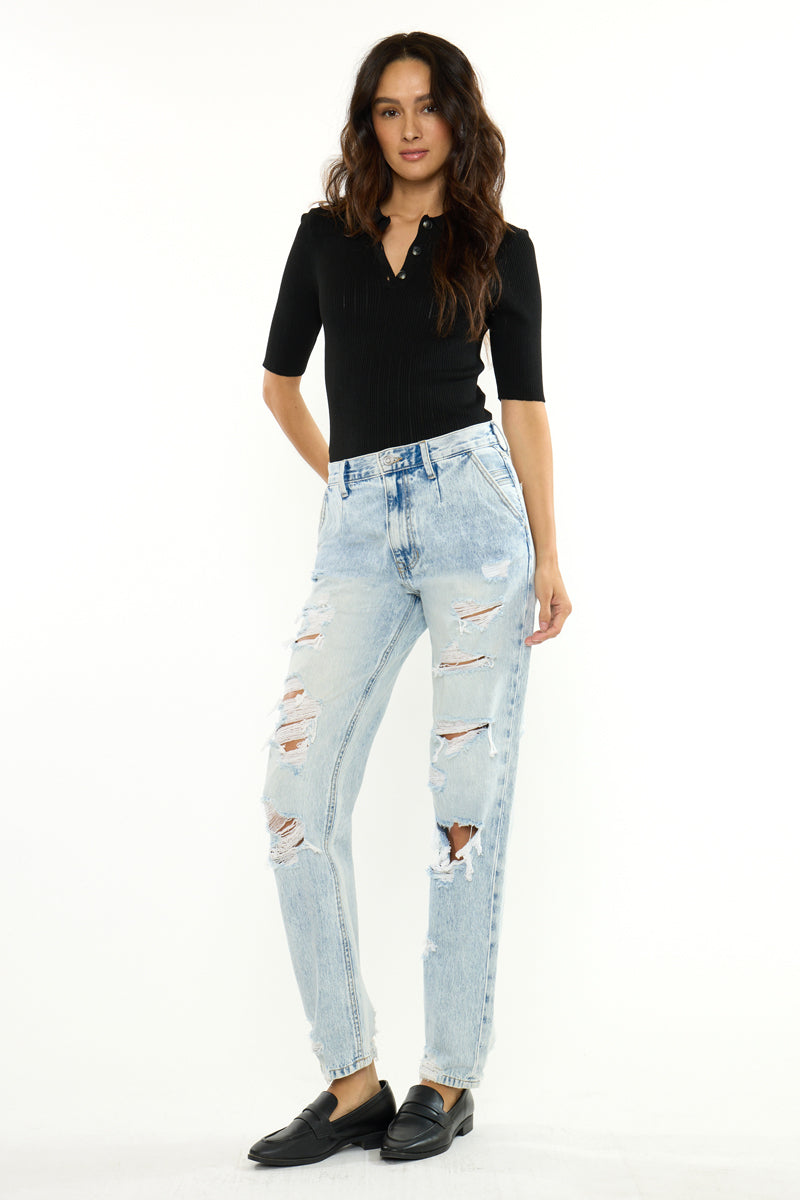 Zariyah Ultra High Rise 90's Slouch