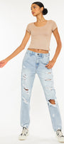 Zariyah Ultra High Rise 90's Slouch Fit Jeans - Official Kancan USA