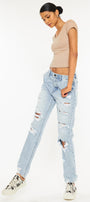 Zariyah Ultra High Rise 90's Slouch Fit Jeans - Official Kancan USA