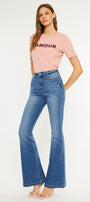 Roel High Rise Super Flare Jeans - Official Kancan USA