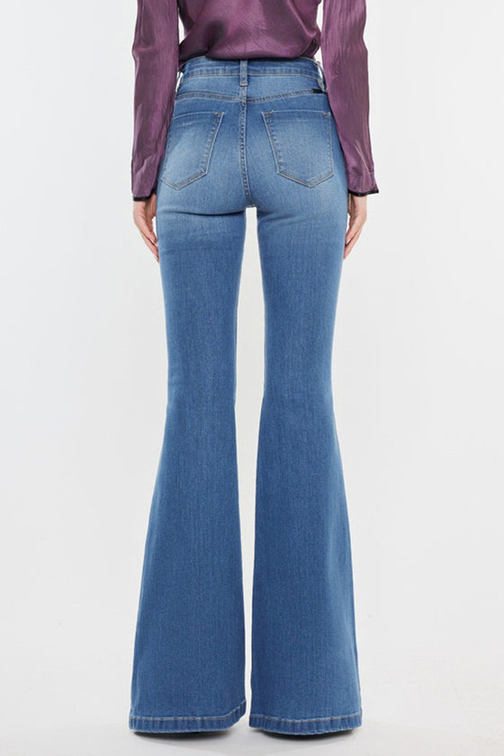 Roel High Rise Super Flare Jeans - Official Kancan USA