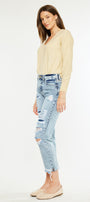 Mikel High Rise Straight Leg Jeans - Official Kancan USA