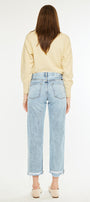 Mikel High Rise Straight Leg Jeans - Official Kancan USA