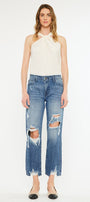 Ariela High Rise Straight Leg Jeans - Official Kancan USA