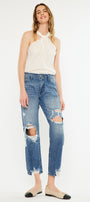 Ariela High Rise Straight Leg Jeans - Official Kancan USA