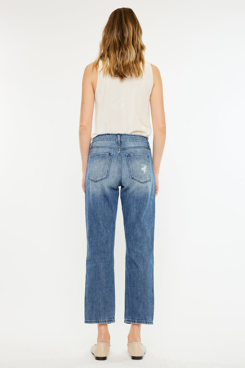 Ariela High Rise Straight Leg Jeans - Official Kancan USA