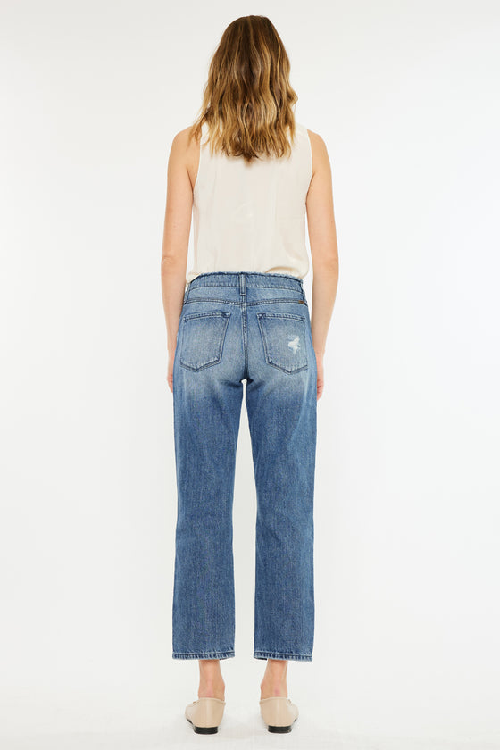 Ariela High Rise Straight Leg Jeans - Official Kancan USA