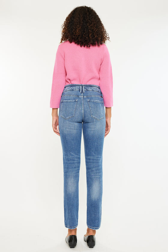 Rufan High Rise Mom Jeans - Official Kancan USA