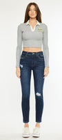 Alicia High Rise Cigarette Leg Jeans - Official Kancan USA