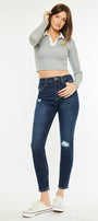 Alicia High Rise Cigarette Leg Jeans - Official Kancan USA