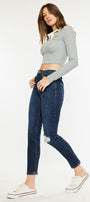 Alicia High Rise Cigarette Leg Jeans - Official Kancan USA