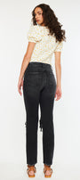 Norrine High Rise Slim Straight Leg Jeans - Official Kancan USA