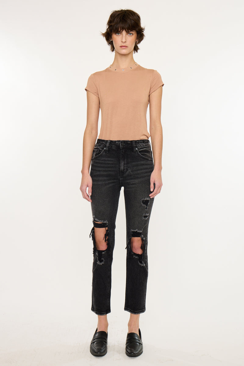 Norrine High Rise Slim Straight - Official Kancan USA