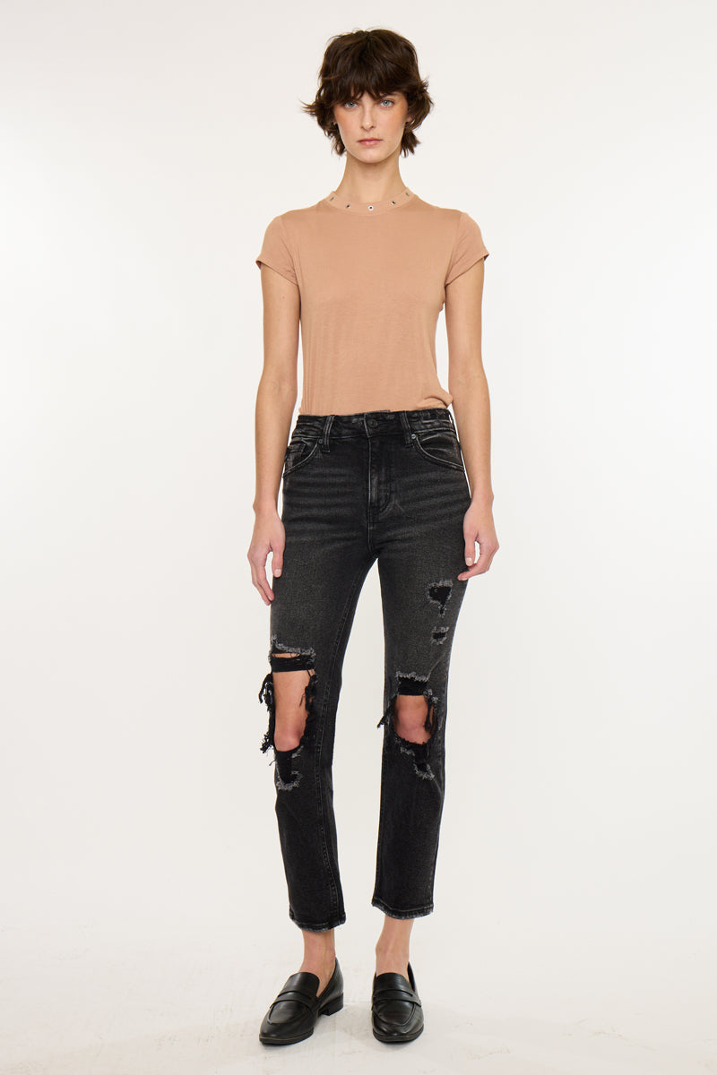 Norrine High Rise Slim Straight - Official Kancan USA