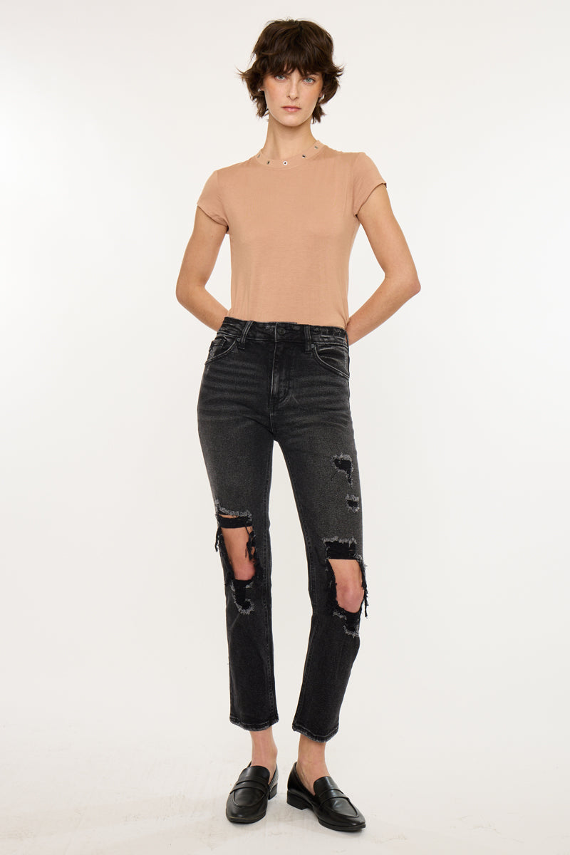 Norrine High Rise Slim Straight - Official Kancan USA