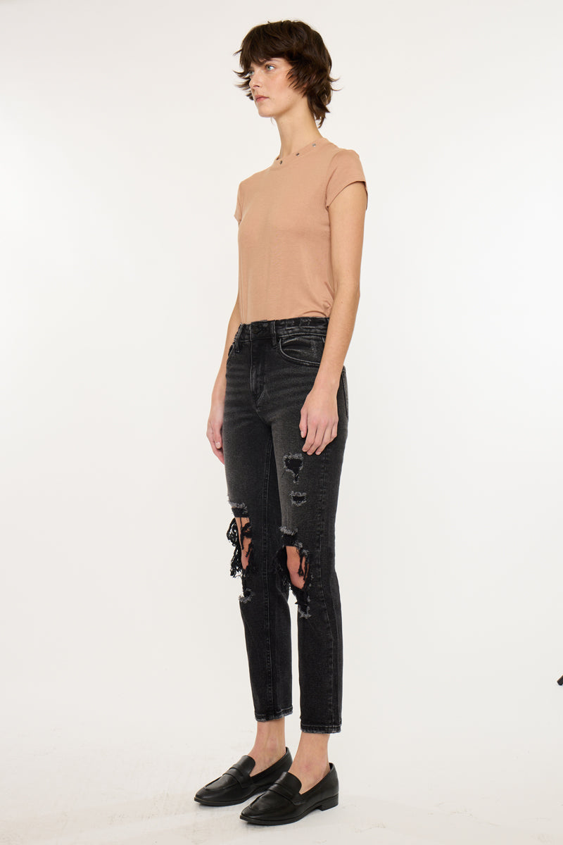 Norrine High Rise Slim Straight - Official Kancan USA