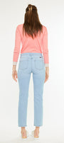 Norrine High Rise Slim Straight Leg Jeans - Official Kancan USA