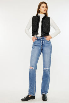  Ashe Ultra High Rise Straight Leg Jeans - Official Kancan USA
