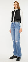 Ashe Ultra High Rise Straight Leg Jeans - Official Kancan USA