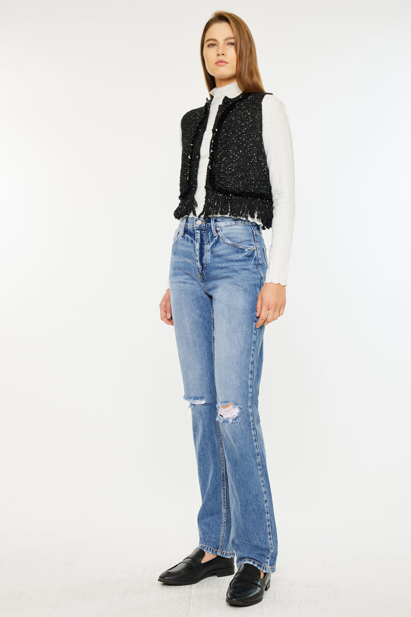 Ashe Ultra High Rise Straight Leg Jeans - Official Kancan USA