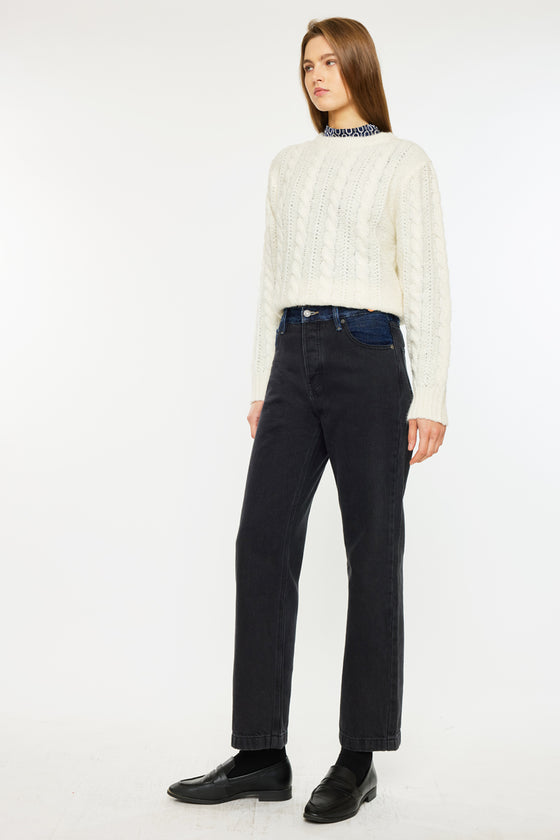 Regan High Rise 90's Boyfriend Jeans - Official Kancan USA