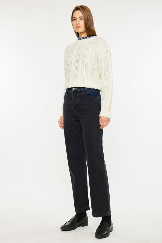 Regan High Rise 90's Boyfriend Jeans - Official Kancan USA