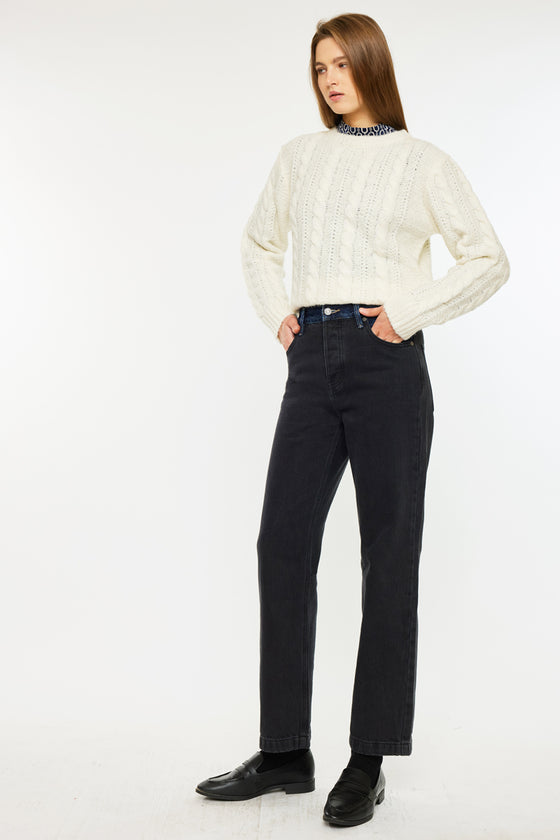 Regan High Rise 90's Boyfriend Jeans - Official Kancan USA