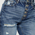 Keke High Rise Straight Leg Jeans - Official Kancan USA