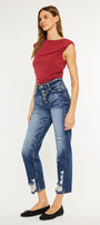 Keke High Rise Straight Leg Jeans - Official Kancan USA