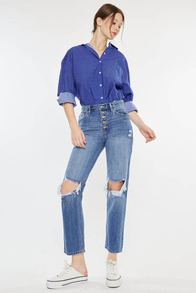 Kancan straight leg jeans 2025