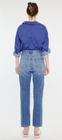 Keke High Rise Straight Leg Jeans - Official Kancan USA