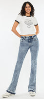 Maizie Mid Rise Bootcut Jeans - Official Kancan USA