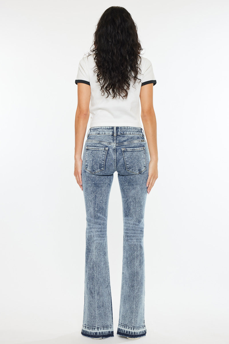 Maizie Mid Rise Bootcut Jeans - Official Kancan USA