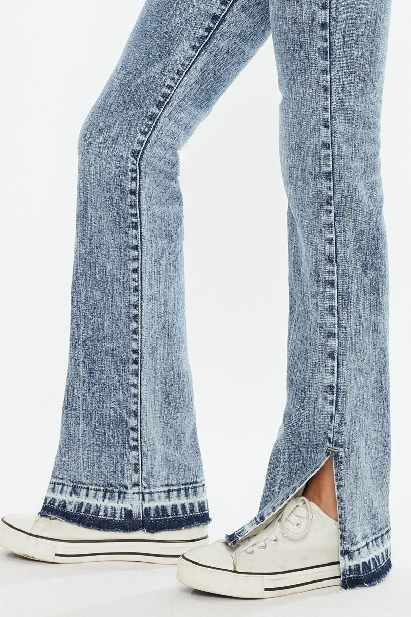Maizie Mid Rise Bootcut Jeans - Official Kancan USA