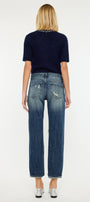 Charlize Mid Rise Boyfriend Jeans - Official Kancan USA