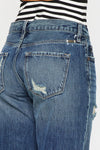 Charlize Mid Rise Boyfriend Jeans - Official Kancan USA
