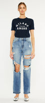 Millie High Rise Straight Leg Jeans - Official Kancan USA