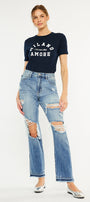 Millie High Rise Straight Leg Jeans - Official Kancan USA