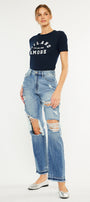 Millie High Rise Straight Leg Jeans - Official Kancan USA