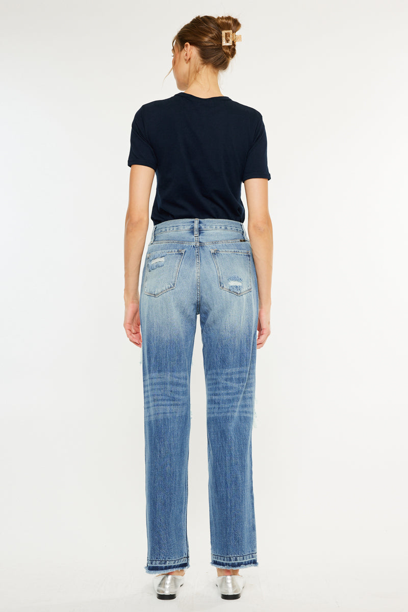 Millie High Rise Straight Leg Jeans - Official Kancan USA