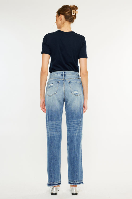 Millie High Rise Straight Leg Jeans - Official Kancan USA