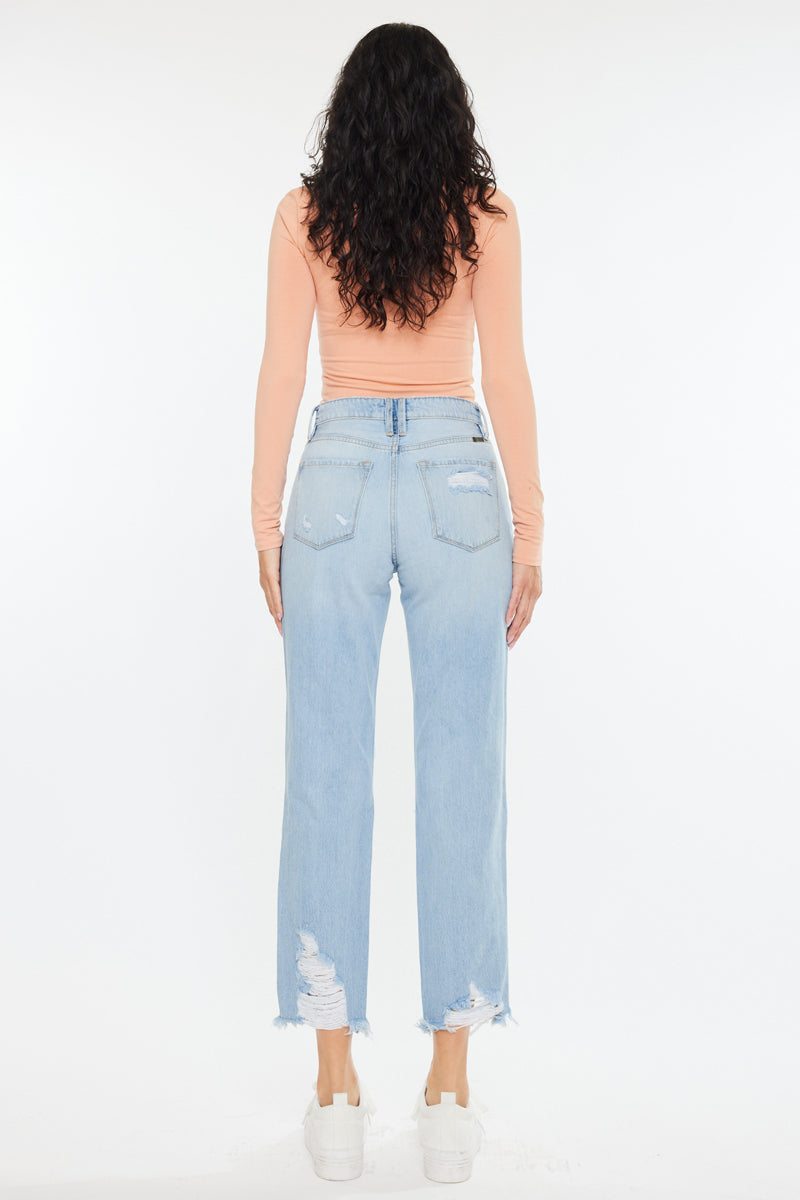 Giovanna High Rise Mom Jeans - Official Kancan USA