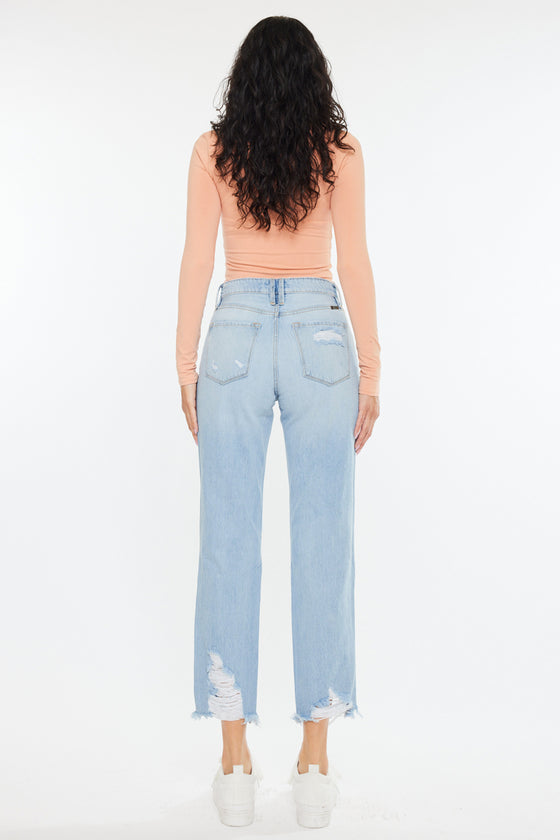 Giovanna High Rise Mom Jeans - Official Kancan USA