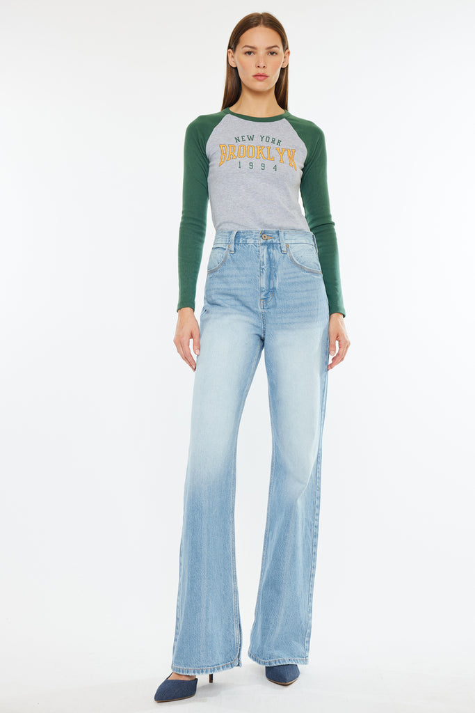 Janna High Rise 90's Flare | Kancan USA