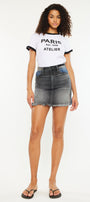 Grace Color Block Mini Skirt - Official Kancan USA