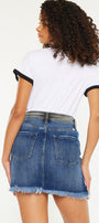 Grace Color Block Mini Skirt - Official Kancan USA