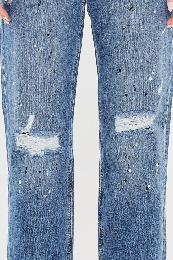 Zyra Mid Rise Boyfriend Jeans - Official Kancan USA