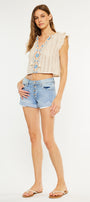 Valencia Low Rise Button Down Shorts - Official Kancan USA