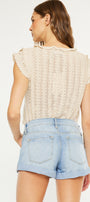 Valencia Low Rise Button Down Shorts - Official Kancan USA