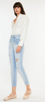 Bliss High Rise Mom Jeans - Official Kancan USA